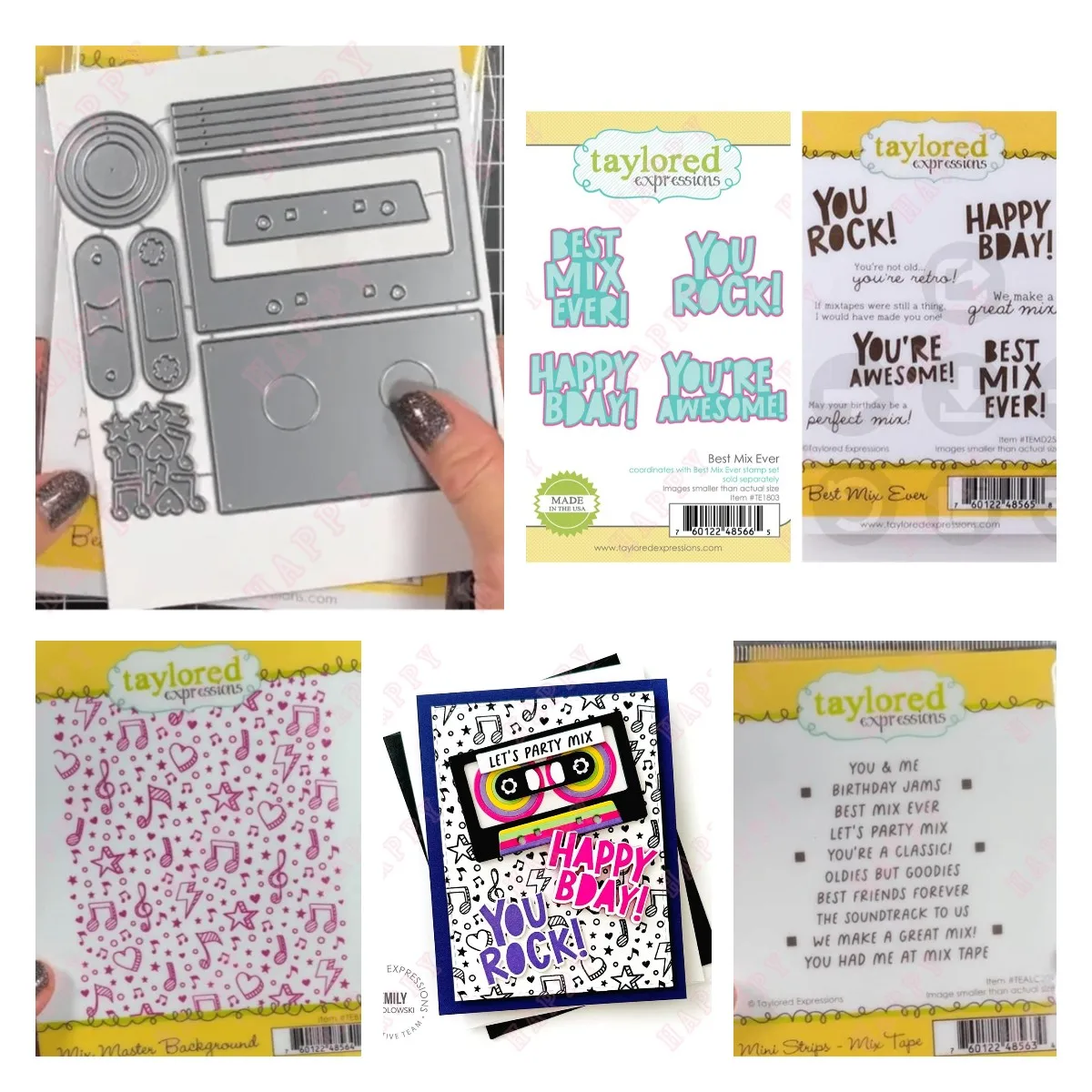 

Best Mix Ever Cardmaking Kit Metal Cutting Dies Stamps Scrapbooking Diary Decoration DIY Handmade Paper Craft Embossing Template