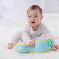 New Baby Pillow Tummy Time Toy  Lying Pillow High Contrast Double-Sided Sensory Toy Newborn Head-up Training Baby Pillows Gifts 2