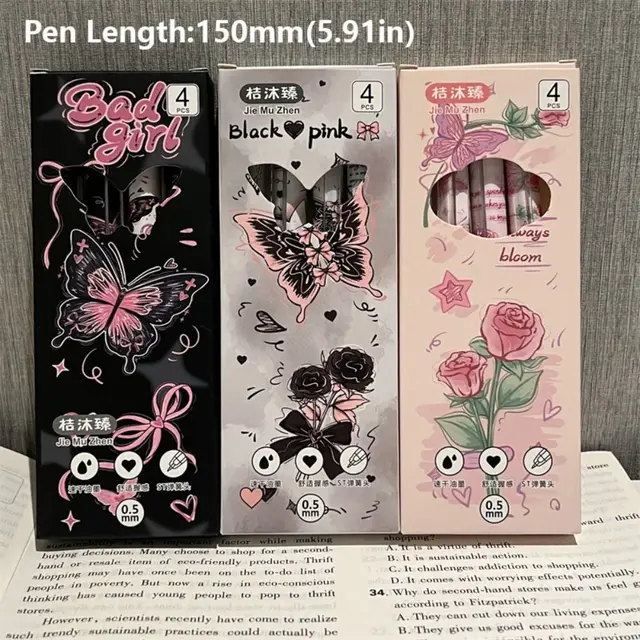 New Pin Drawing Pen Fineliner Ultra Fine Line Art Marker inchiostro nero 005 01 02 03 05 08 Micron Drawing Sketch Pen Office School 5