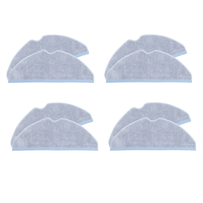 

8Pcs Robot Vacuum Mop Cloths Rag Spare Parts For Xiaomi Roborock S7 S70 S75 S7max S7maxv T7S T7S Plus