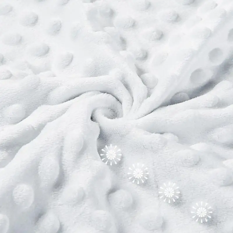 N1HB Wrap Blanket for Infants Soft & Comfortable Swaddles Wrap with Dotted Backing