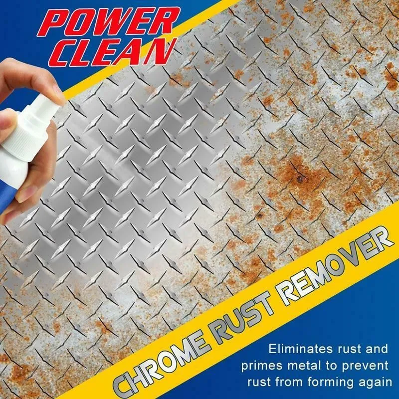 30ML Instant Remover Spray Vehicle Chrome Rust Remover Car Rust Multi Purpose Spray