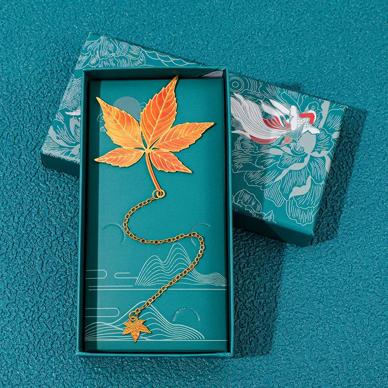 Chinese Style Handmade Book Mark Golden Rose Lotus Flower Bookmarks Reading Marker for Book Lover Gifts for Friend Collection - Image 19