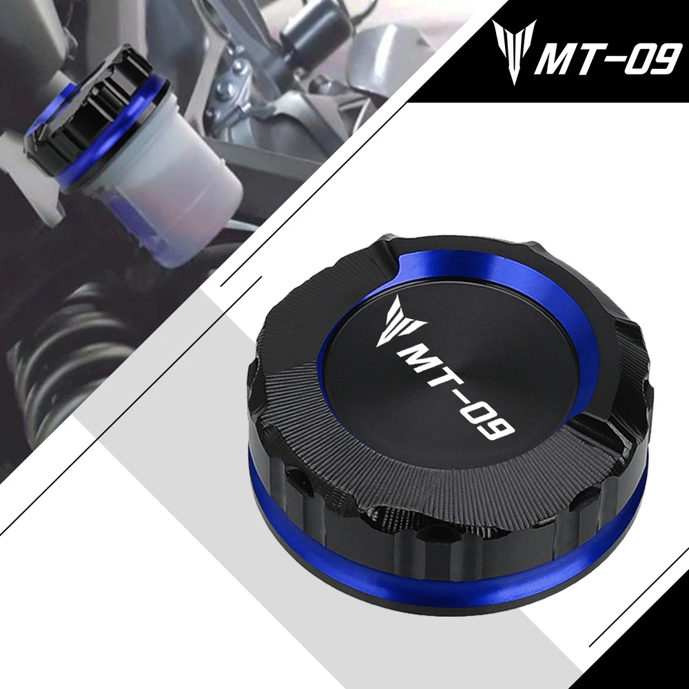 

For Yamaha MT09 MT-09 MT 09 SP 2023 2022-2018 Motorcycle Rear Brake Fluid Cylinder Master Reservoir Cover Oil Cap Accessories