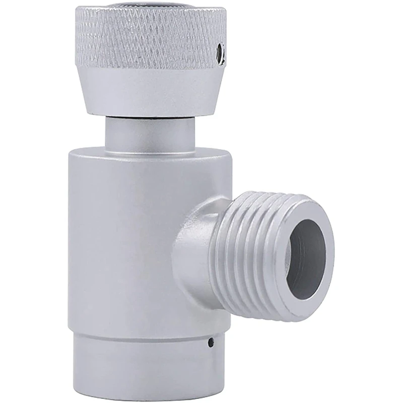 

HOT SALE Silver Soda Stream Adapter, Aluminum TR21-4 To W21.8 Gas CO2 Refill Soda Stream Converter For Aquarium Cylinders