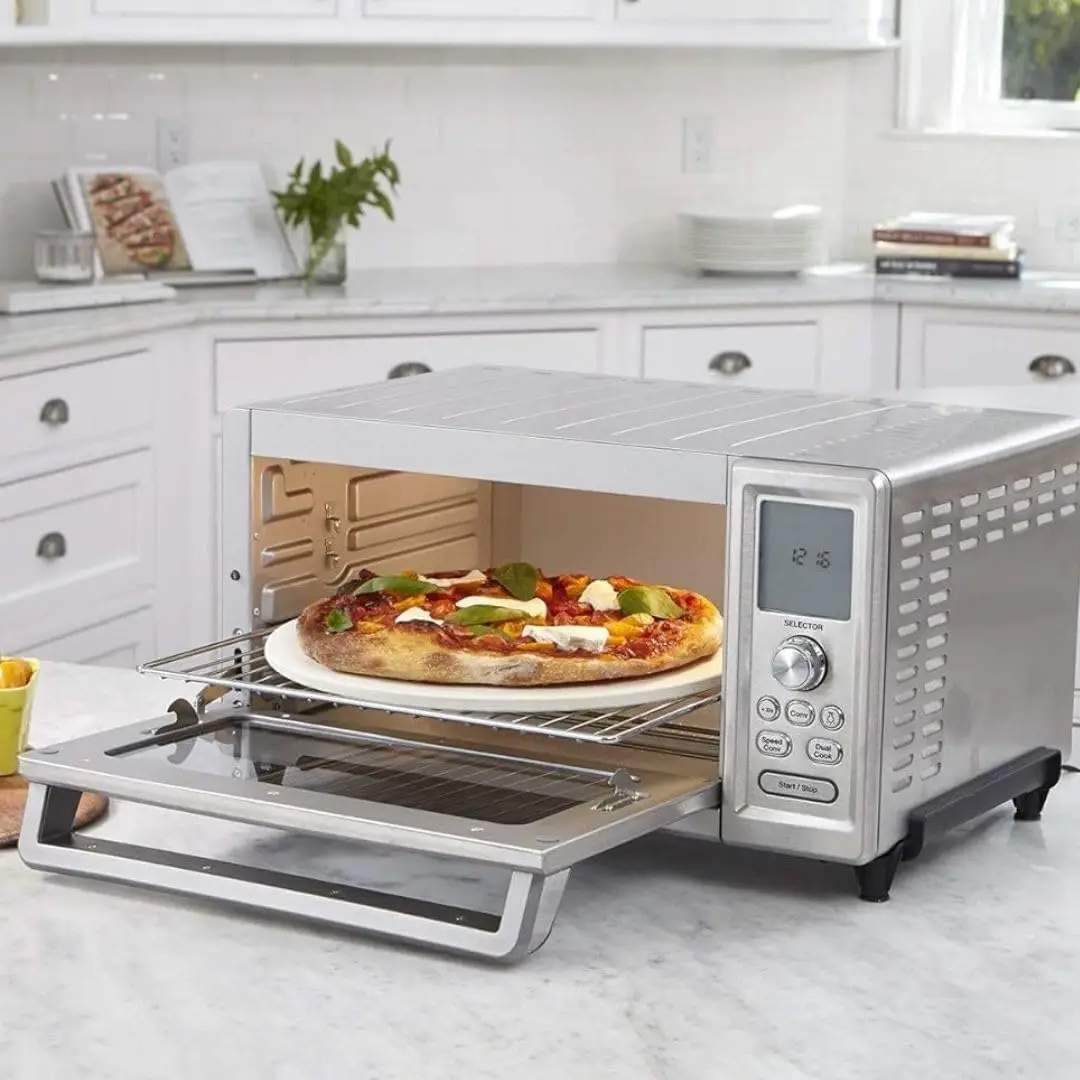 Toaster Oven, Stainless Steel, 16.93"D x 20.87"W x 11.42"H 6