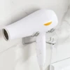 Sturdy and Stylish 1-Piece Punch-Free Stainless Steel Hair Dryer Rack, Wall-Mounted Bracket with a Size of 3.74" x 3.54", Ideal 1