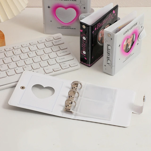 Ins Kártya Kötőanyag Kpop Photocards Holder Idol Card Book Love Photocard Protector Instax Album Polaroid Binder Down Cart - Image 5