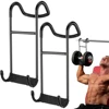 Dumbbell Spotter Hooks 250 Lbs Load Capacity Heavy Duty Dumbbell Rack Attachments Safety Connector for Chest Shoulder Workout 1