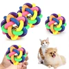 2PCS PVC Material Colorful Bell Toy Ball Pet Cat Dog Interactive Toy 2 PCs PVC Material Colorful Bell Toy Ball Pet Cat Dog Inte 4