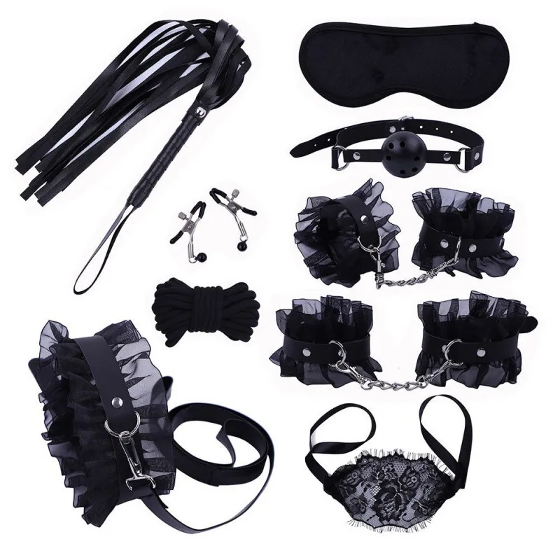 Sex Performance Men and Women Supplies Female Suit Passion Sex Room Black Bed Couple Sentiment Tool
