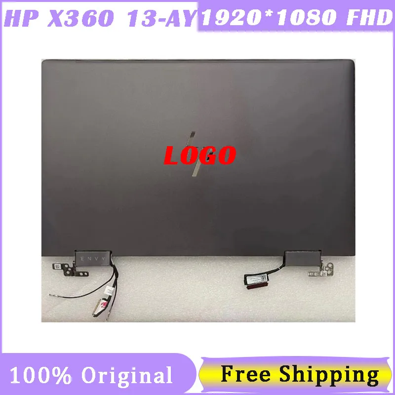 HP ENVY X360 13-AY 용 13.3 인치 터치 스크린 13Z-AY TPN-C147 LCD 디지타이저 전체 어셈블리 1920*1080 FHD