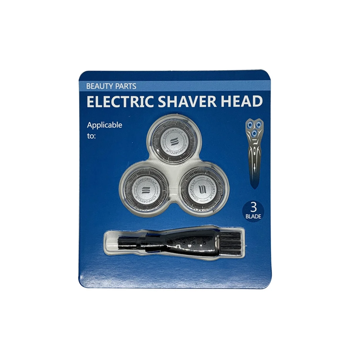 

3Pcs SH30 Replacement Blade Heads for Series 1000 2000 3000 S738 SH50 S510 S511 S512 S520 PT720 PT860