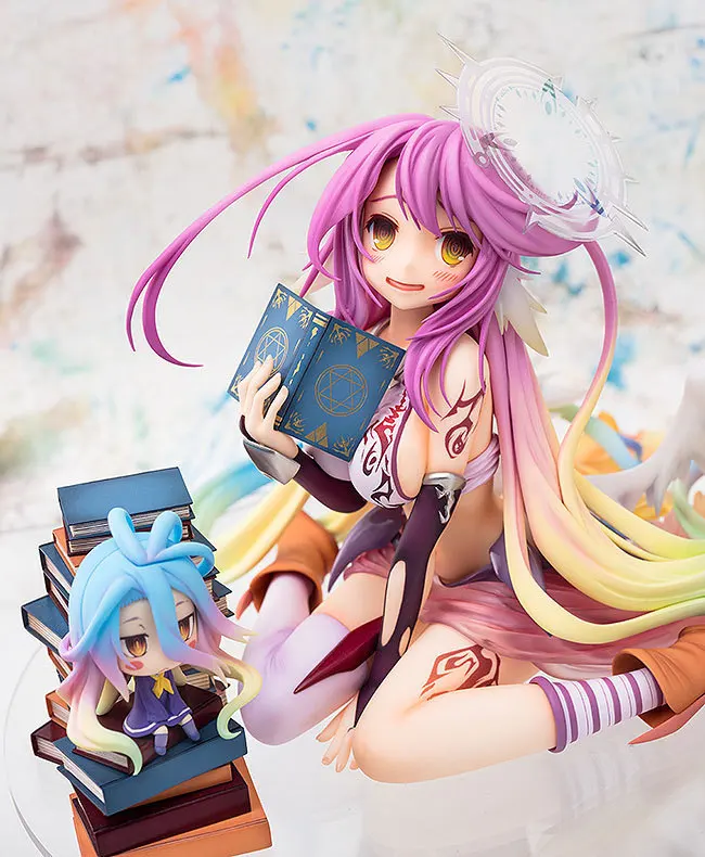 

No Game No Life Figure Flueqel Jibril Shiro Imanity Figure Anime Sora Pretty Girl Action Figurine Collectible Model Dolls Toys