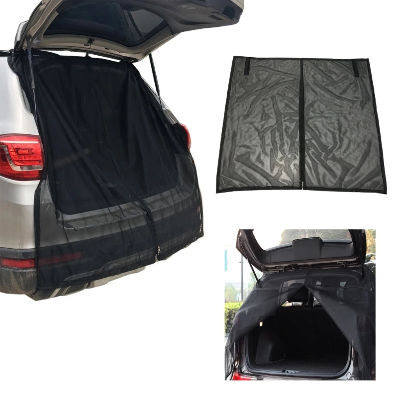 

G99F Upgraded Car SunShade Car Tailgate Net Rear Windshield SunshadeScreen