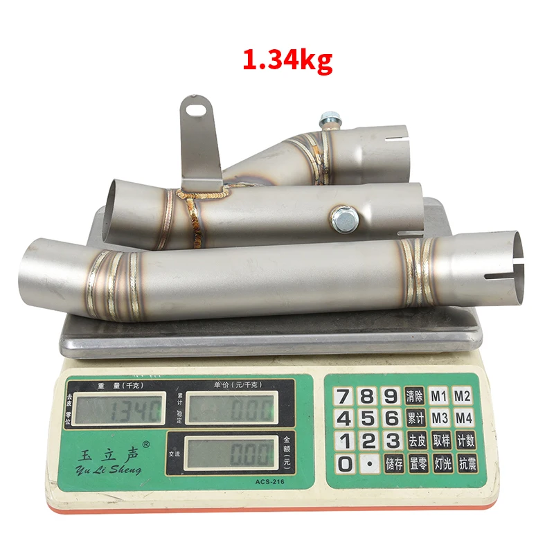 Motorcycle Exhaust Escape Modify Middle Link Pipe Connect Original Muffler Slip On For YAMAMA MT10 MT-10 FZ10 MT10 SP 2022 2023 - Image 6