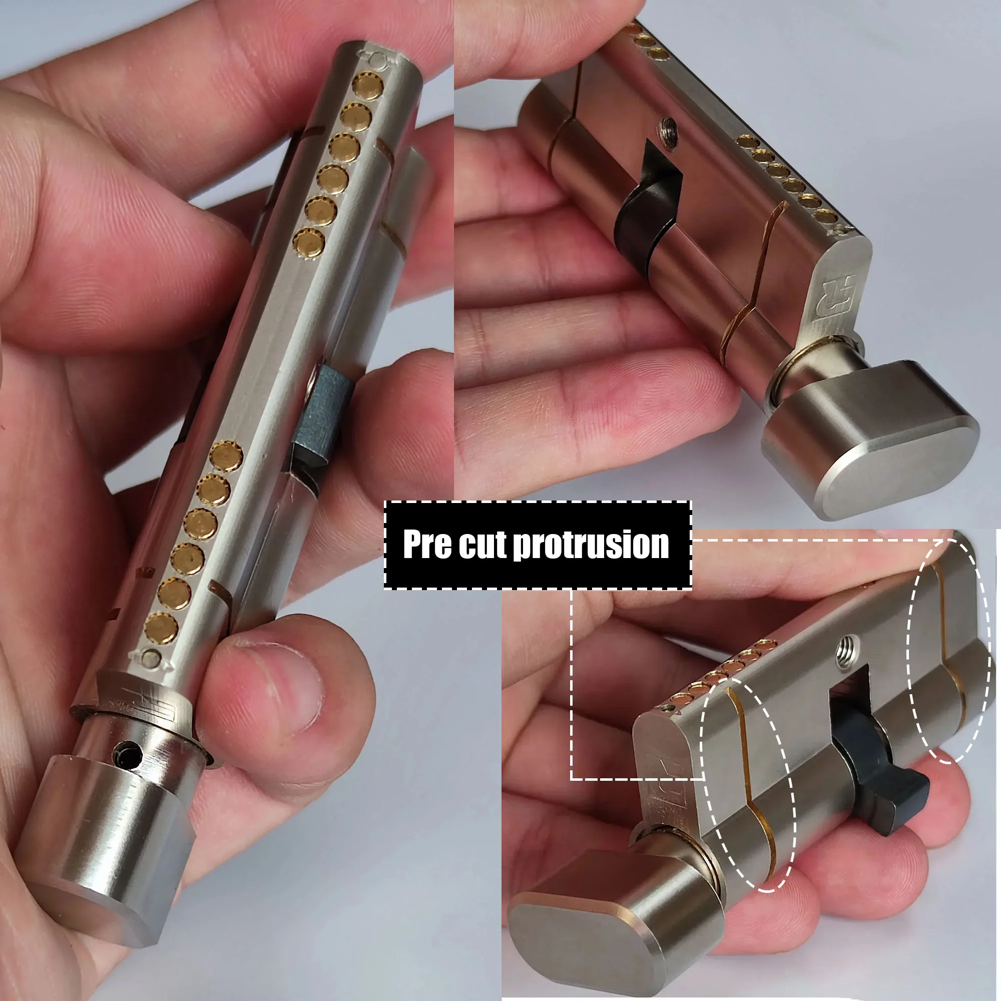 Door Lock Cylinder European Standard 11-pin Anti-theft