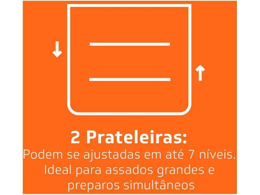 Forno a Gás de Embutir Brastemp Grill com Timer - 220V 6