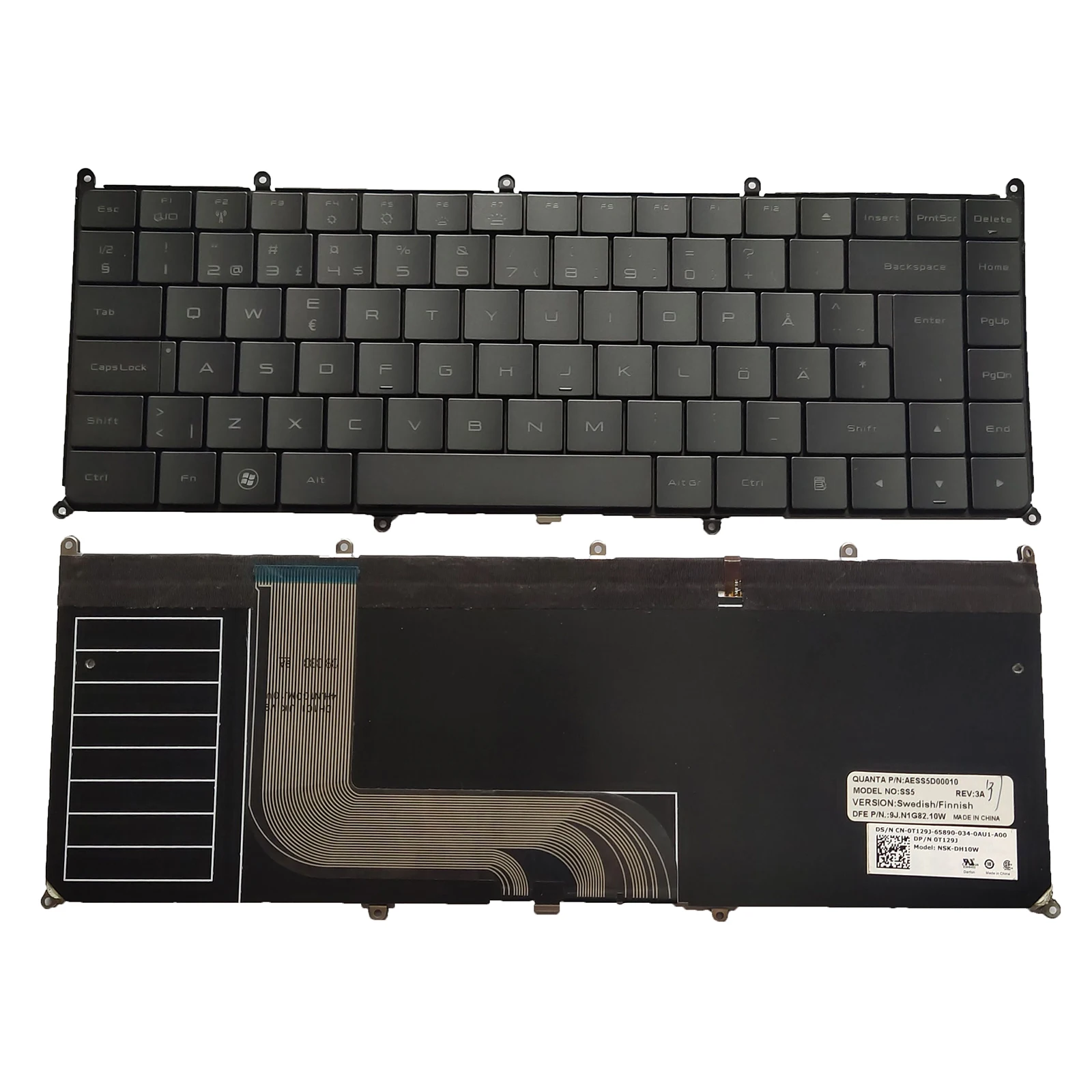 

Новая Оригинальная клавиатура для ноутбука Dell Adamo 13 Onyx SD