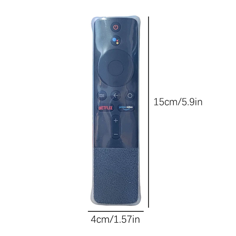 1Pcs Remote Control Cover Xiaomi Mi TV 4A Transparent Soft Silicone Shock-resistant Wear-resisting Case Dustproof Protector