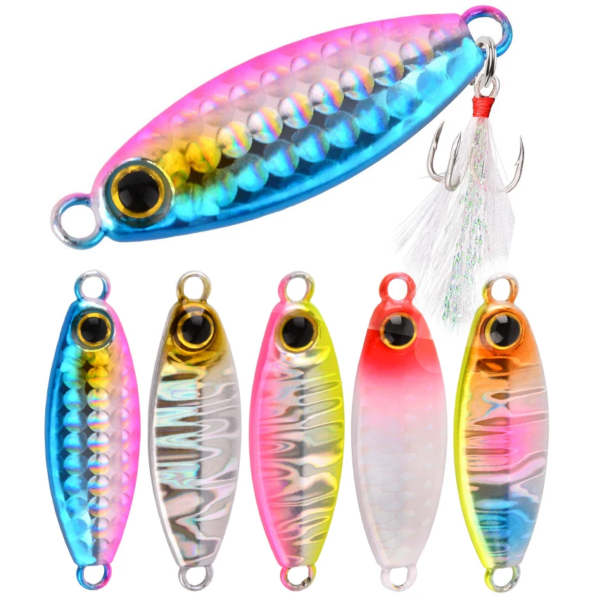 

New Metal Cast Jig Spoon 10g Slow Metal Shore Casting Jigging Fish Sea Lure Artificial Bait Tackle SwimBait Fishing Lures