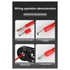 HSC8 Cable Wire Crimper Crimping Tool Plier Set 6-4/6A 23-7AWG Self 1200Pcs Cord End Bootlace Ferrules Terminals Kit 2