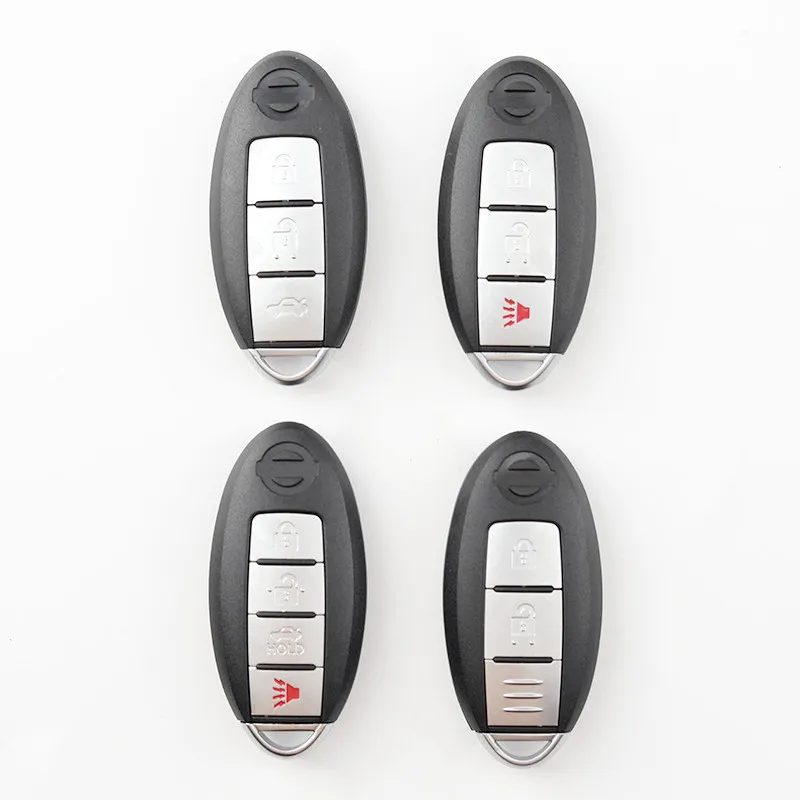 Remote Key Shell For Nissan 2/3/4 Buttons Qashqai Juke J10 J11 X-Trail T32 T31 Kicks Tiida Pathfinder Note Versa Car Accessories