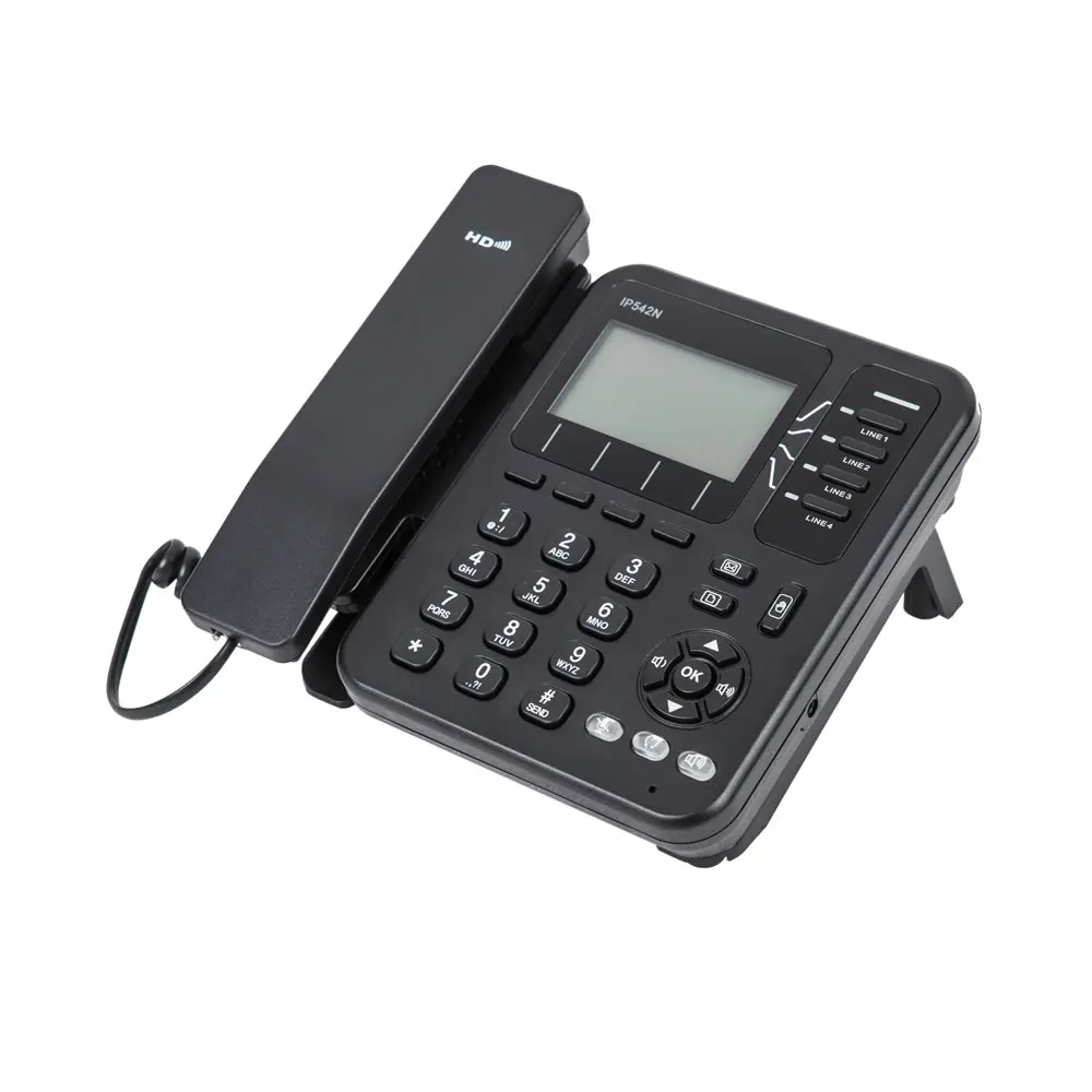 Wifi Phone 4 Lines Special WiFi Desktop SIP Phone IP542N With Built-in 802.11N