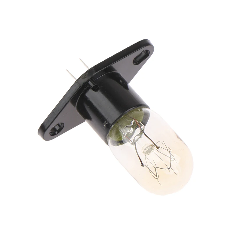 20W Microwave Oven Bulb Refrigerator Lighting Bulb Base Design Holder Replacement Universal