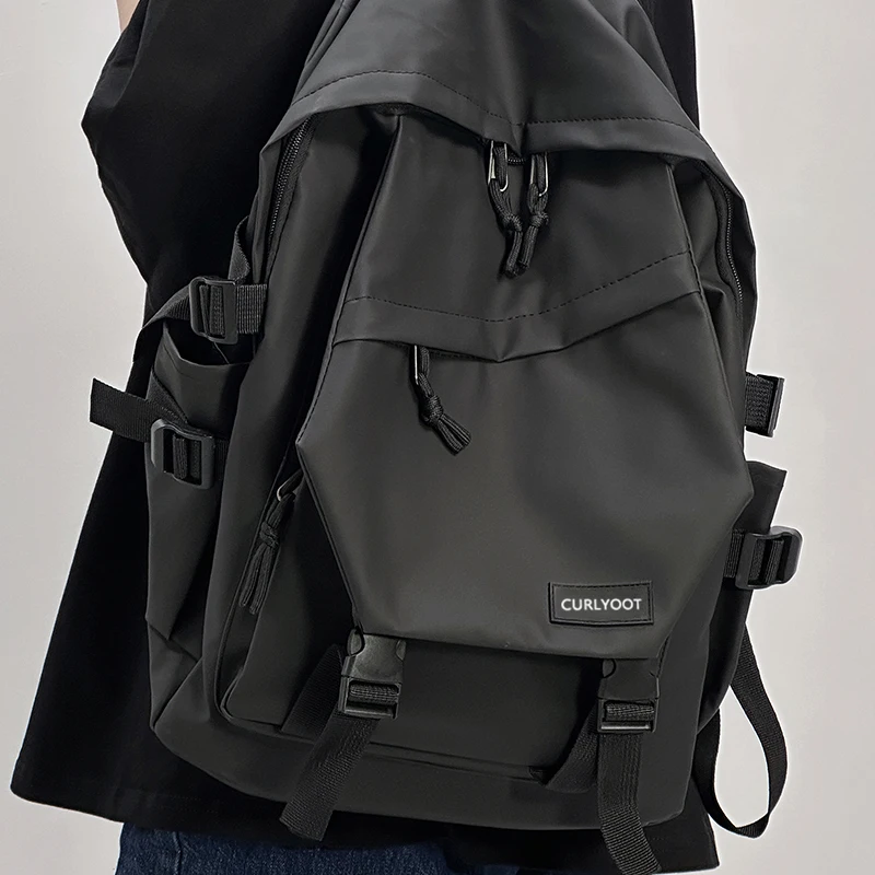 

Курлио™Вместительные рюкзаки, простой и универсальный студенческий рюкзак, дорожный рюкзак для мужчин и женщин