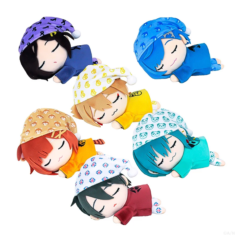 poupees-anime-vtuber-apaisantes-good-night-shirayuki-tomoe-fushimi-gaku-nishizono-chigusa-ryushen-yumbones-cadeau-15cm-pre-commande