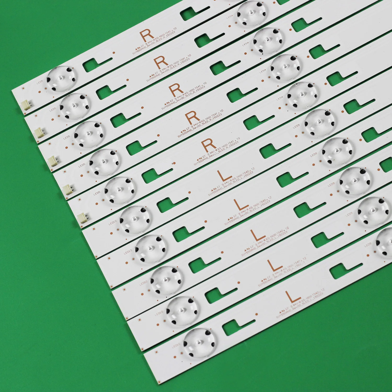 ο 10pcs LED Ʈ  KD-55X8000C KD-55X8005C KD-55X810C KD-55X700D SYV5544 SVY550AH0-REV00-5LED-L R LSY550FN01