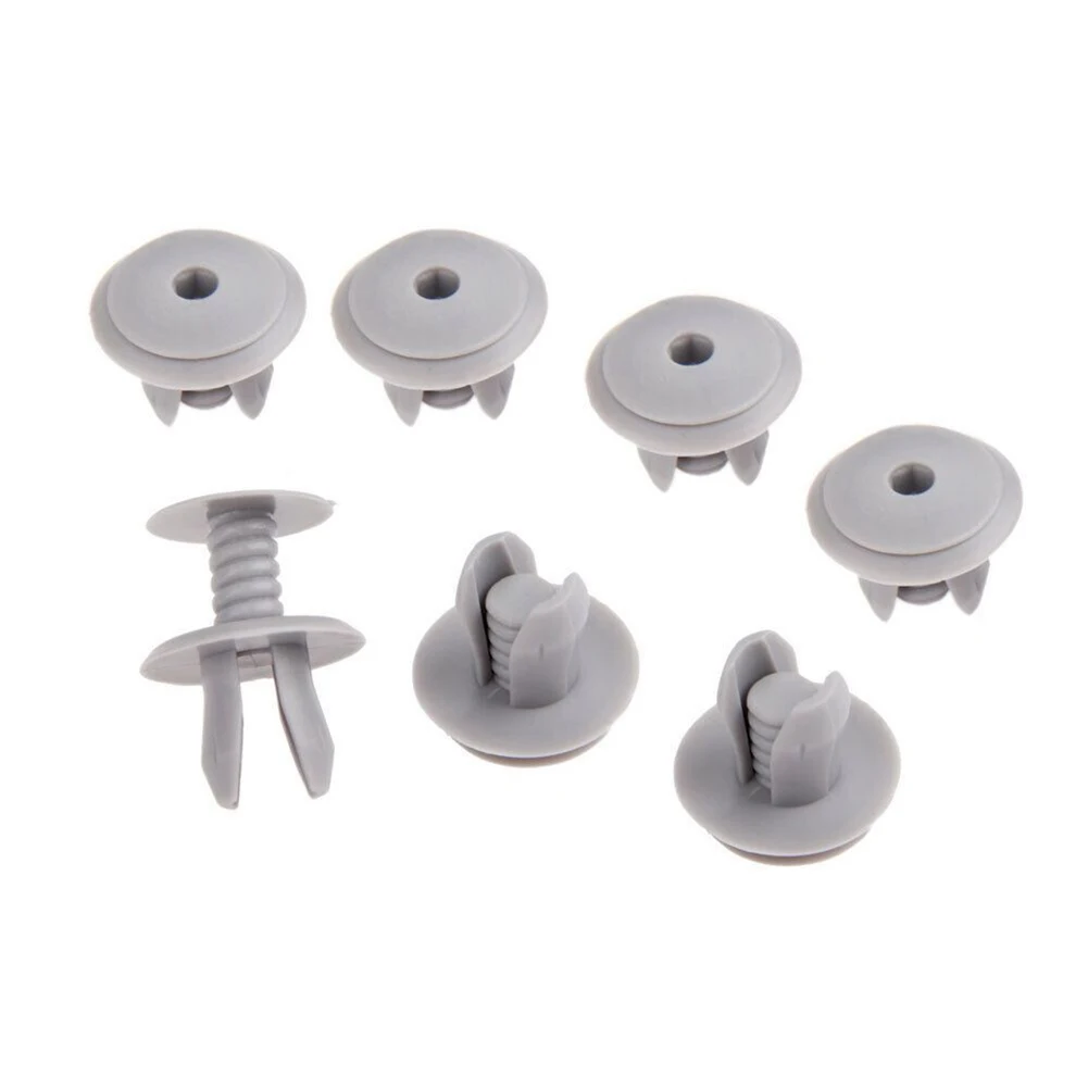 100 Clip Fissaggio Parafango Auto In Plastica - Compatibili BMW E VW T3 T4 T25 - MPN 823867299, 51411973500 - 2