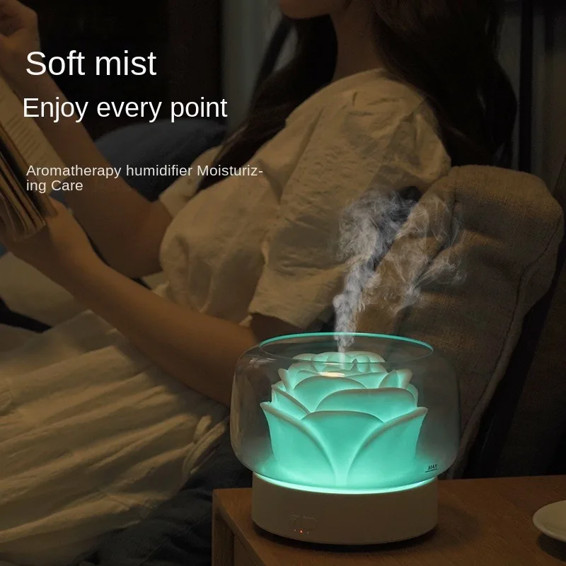 Mountain View Aromatherapy machine large spray indoor air humidifier colorful atmosphere light gift purifier Silent home USB