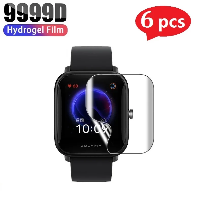 

for Amazfit Bip U Pro Screen Protector Full Protective Film for Amazfit Bip U Pro Pop Pro Cover Protection Foil