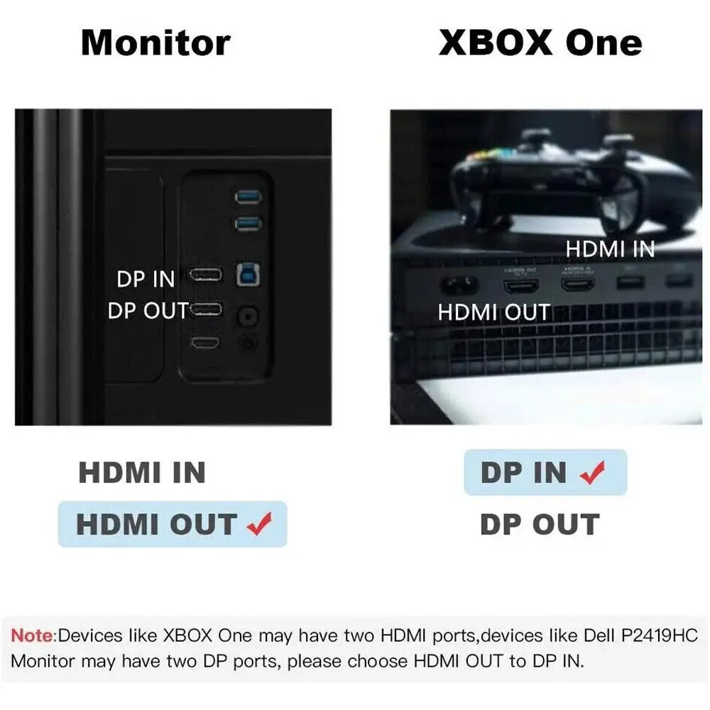 4k Hdmi To Dp Displayport Active Converter Cable With Usb Power For Pc Laptop wireless video adapter