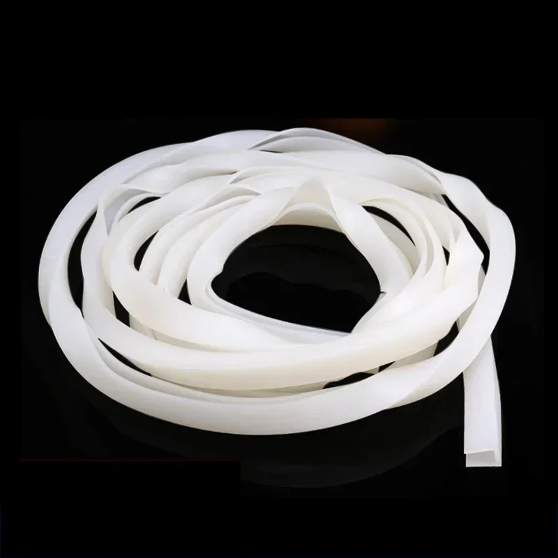 U-Shaped Silicone Rubber Sealing Strip Shower Door Glass Weatherstrip Edge Guard Translucent White 0.5mm-10mm door seal strip sealing strip tape window seal strip sealing tape sealing strip rubber seal strip rubber door weatherstripping silicone seal strip shower door seal rubber shower seal