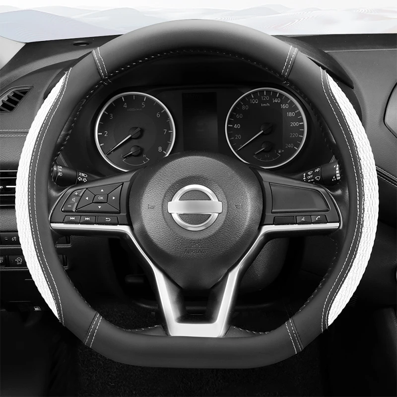 Auto Lenkrad Ring Pailletten Aufkleber Innenverkleidung für Nissan Qashqai  Xtrail Juke Altima Sentra Kicks Micra Leaf Zubehör - Automotive Interieur