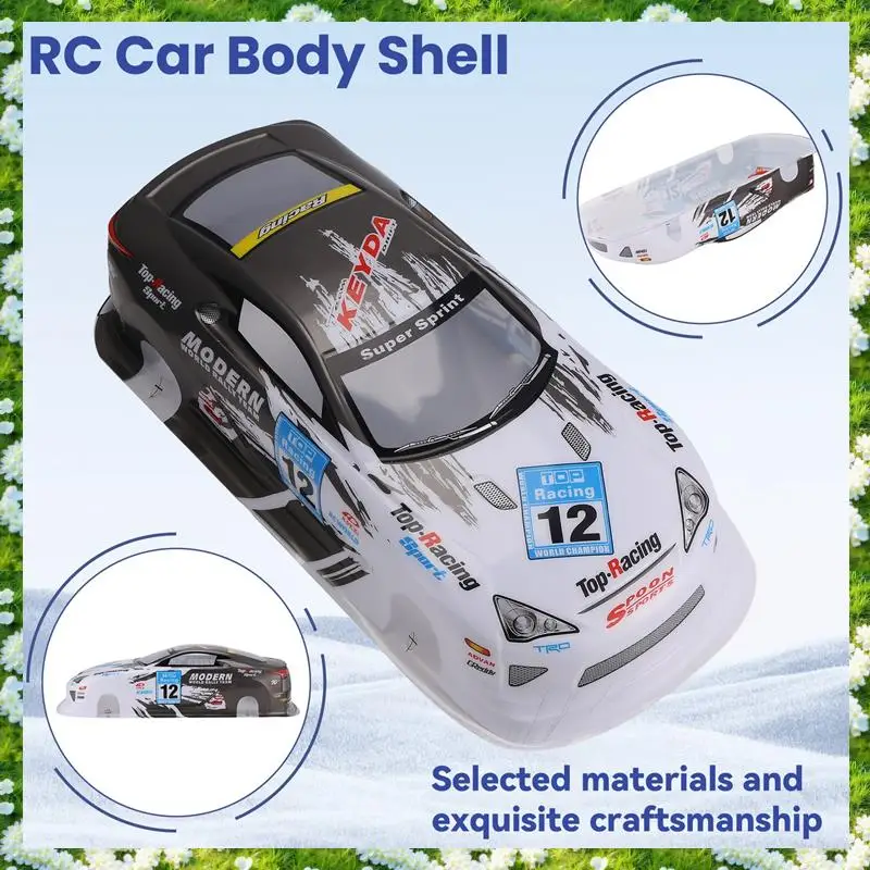 2025-1/10 온로드 RC카 쉘 215X450mm 온로드 드리프트 자동차 바디 도색 PVC 쉘 LF-A 차량 RC카 액세서리, 1/10 온로드용