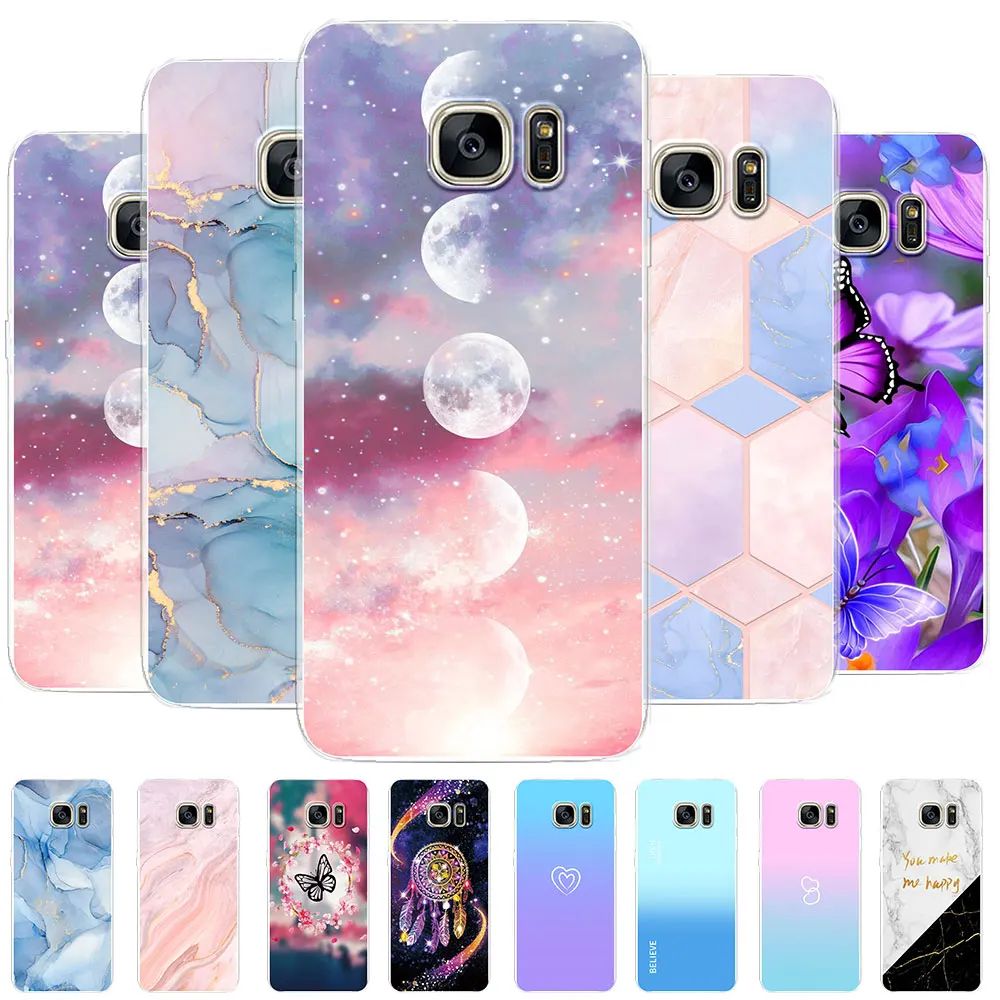 Per Samsung Galaxy S7 Edge Case Silicone Soft Phone Coque Clear Case Per Samsung S7 Cover Fundas Per Samsung S7 Edge Bumper Case
