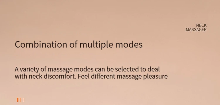 Neck Massage Intelligent Charging Heating Hot Pressing Magnetic Pulse Fashion Multi User Usage Portable Pulse Neck Massager 14