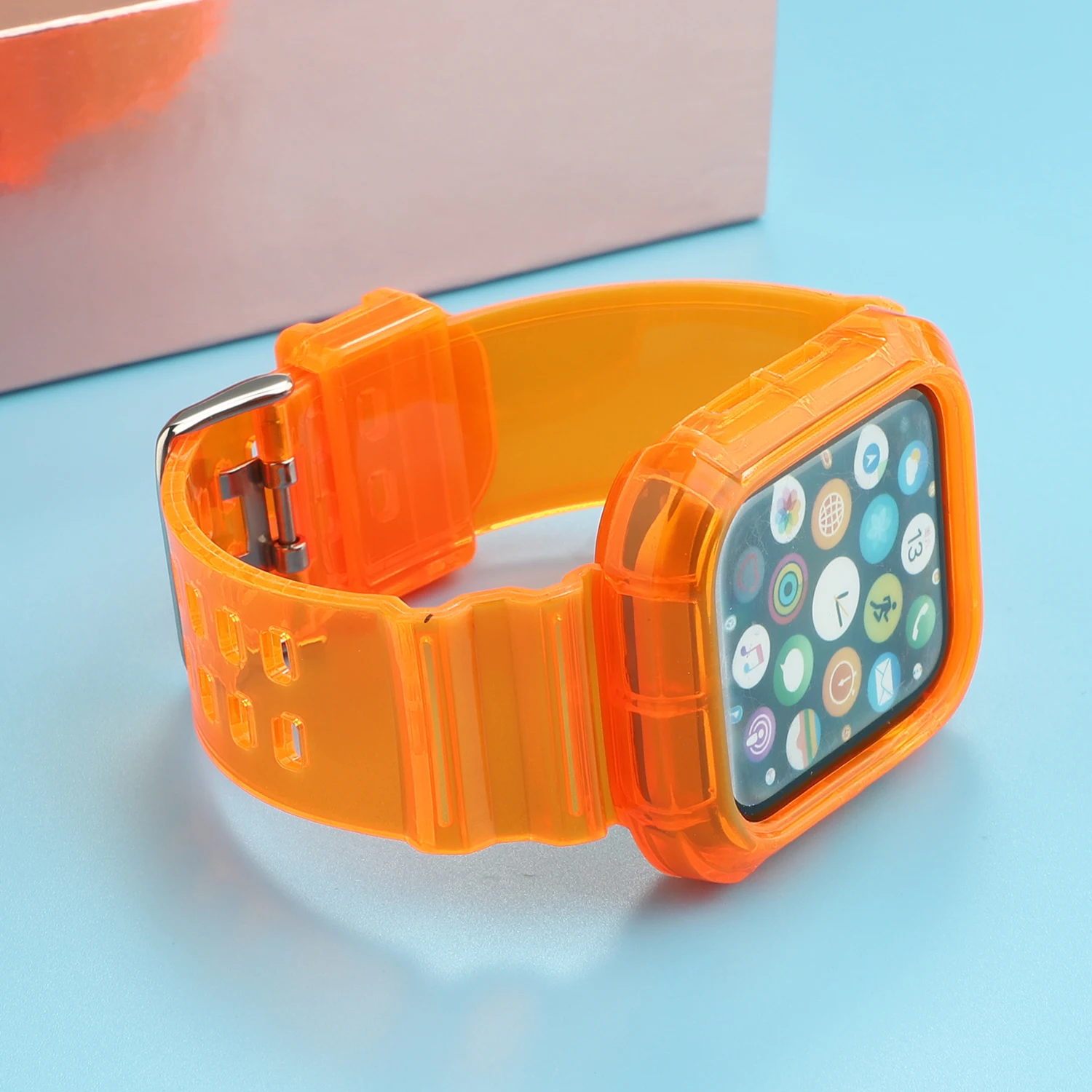 Sleek Transparent Protective Strap