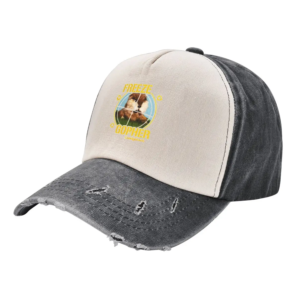 

Caddyshack Film Freeze Gopher Tri-blend Cowboy Hat black hard hat Golf Hat funny hat Men's Baseball Cap Women's