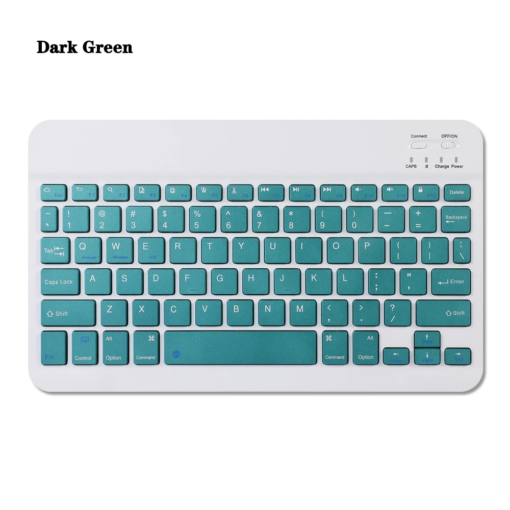 Compact 10-Inch Wireless Bluetooth Keyboard and Mouse Set for Tablets and Smartphones