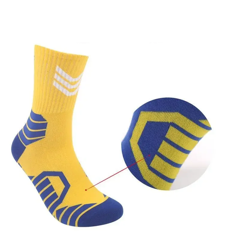 Professional Super Star Sports Basketball Socks Elite Thick Sports Running Cycling Socks Non-slip Towel Bottom Socks Stocking