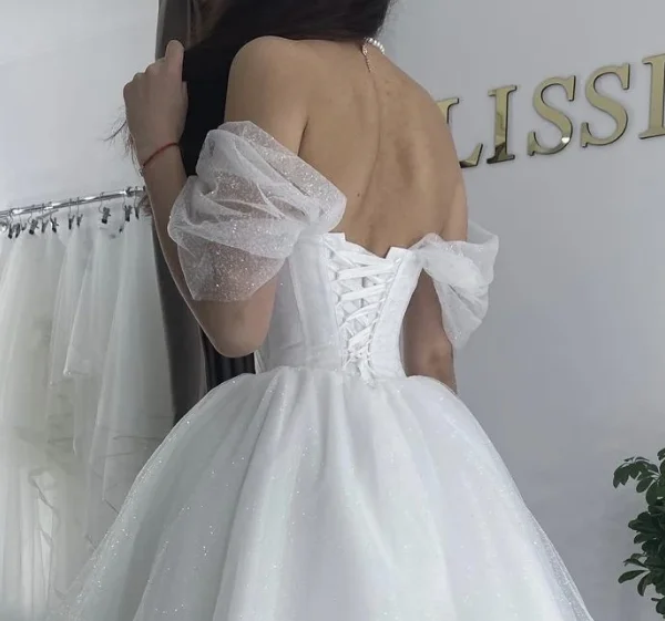 Removable Sleeves Straps Gloves for Wedding Dress Shining Bling Women Evening Prom Dress wedding dress gloves wedding sleeve accessories