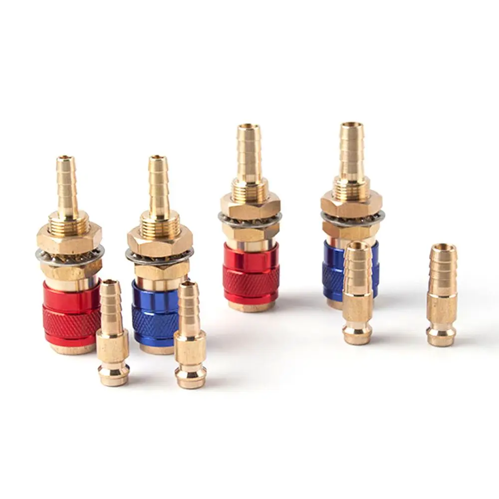 Water Cooled Gas Adapter Quick Connector Fitting TIG Welding Torch MIG Welding Torch connector Soldering Supplies welding cable connector welding torch