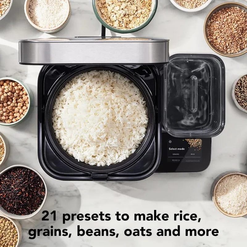 Cereal and Rice Cooker 8 Cups with Automatic Sensor Integrated Scale + Water Tank 3