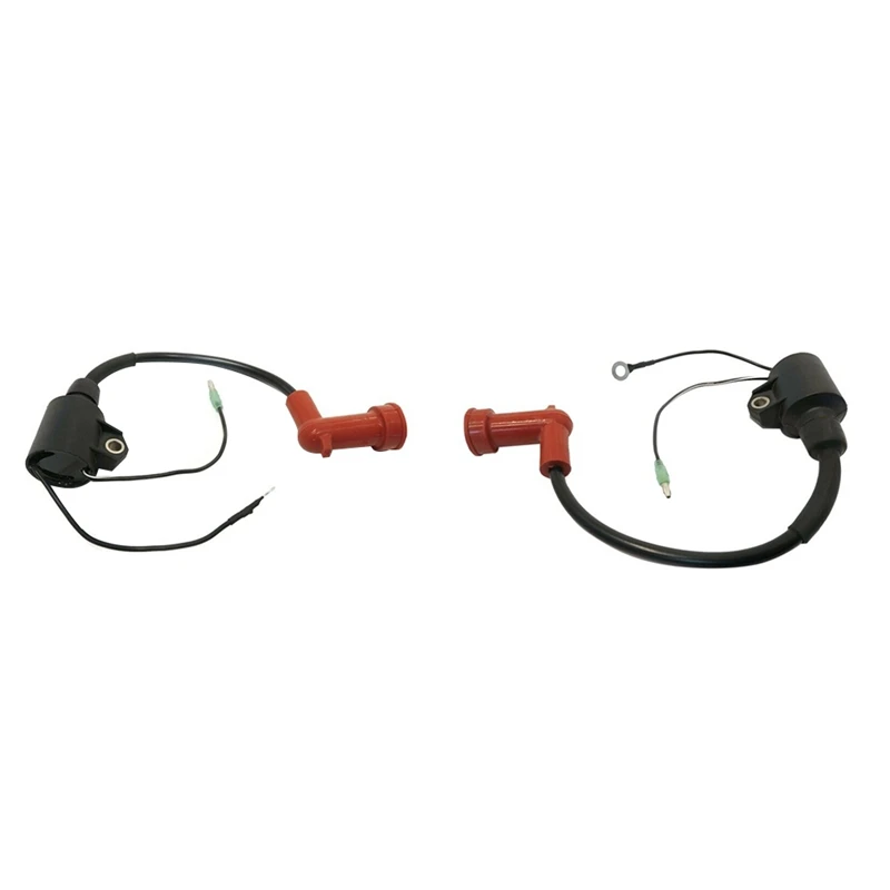 

2PCS 63V-85570-00-00 Ignition Coil For Yamaha Outboard 2T 9.9HP 15HP 63V-85570-00 63V-85570-01, 63V-85570-00 ,63V-85570 Parts