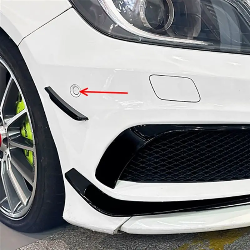 베터카 프론트 범퍼 스플리터 스포일러 안개등 사이드 스포일러 트림 A클래스 W176 AMG 2013-2015 B용